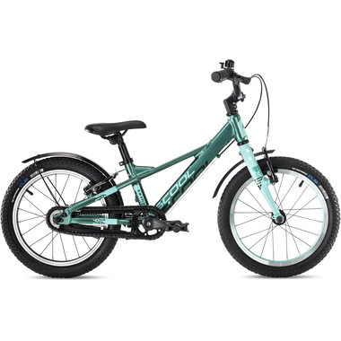 Bicicletta Bambino S'COOL XXLITE EVO Alluminio 1V 16" Verde 0